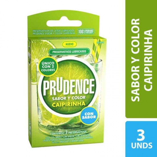 Condones Prudence Caipirinha x 3