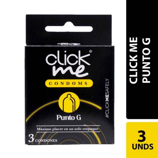 Condones ClickMe Punto G X 3