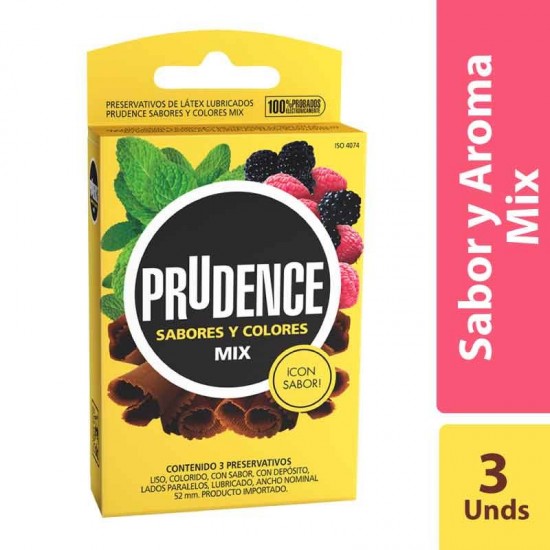 Condones prudence Mix X 3
