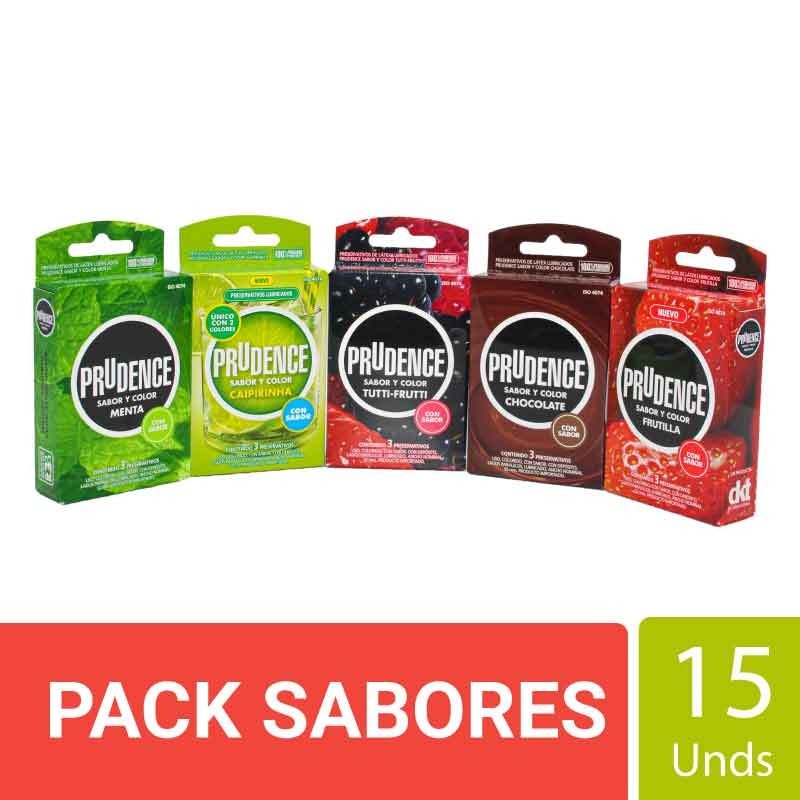 Condones Prudence Sabores Condones Prudence Sabores