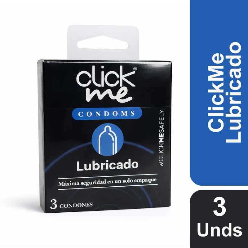xCondones ClickMe Lubricado X 3
