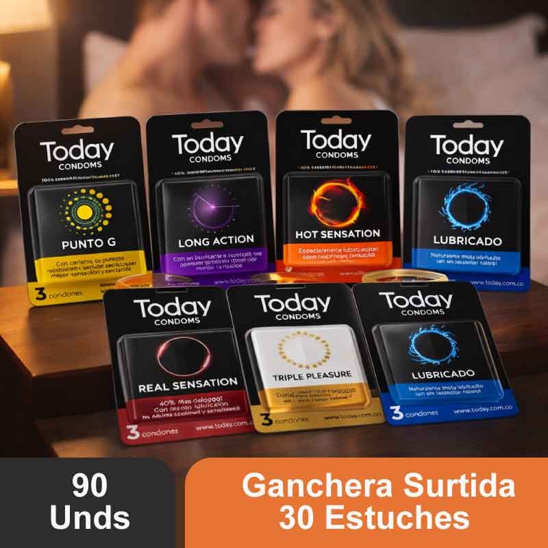 Condones Today Ganchera x 30 estuches