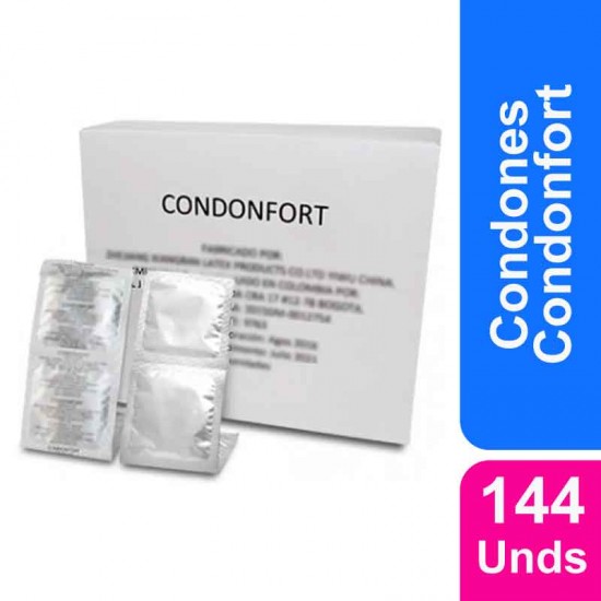 PACK CONDONES CONDONFORT X 144 UNDS