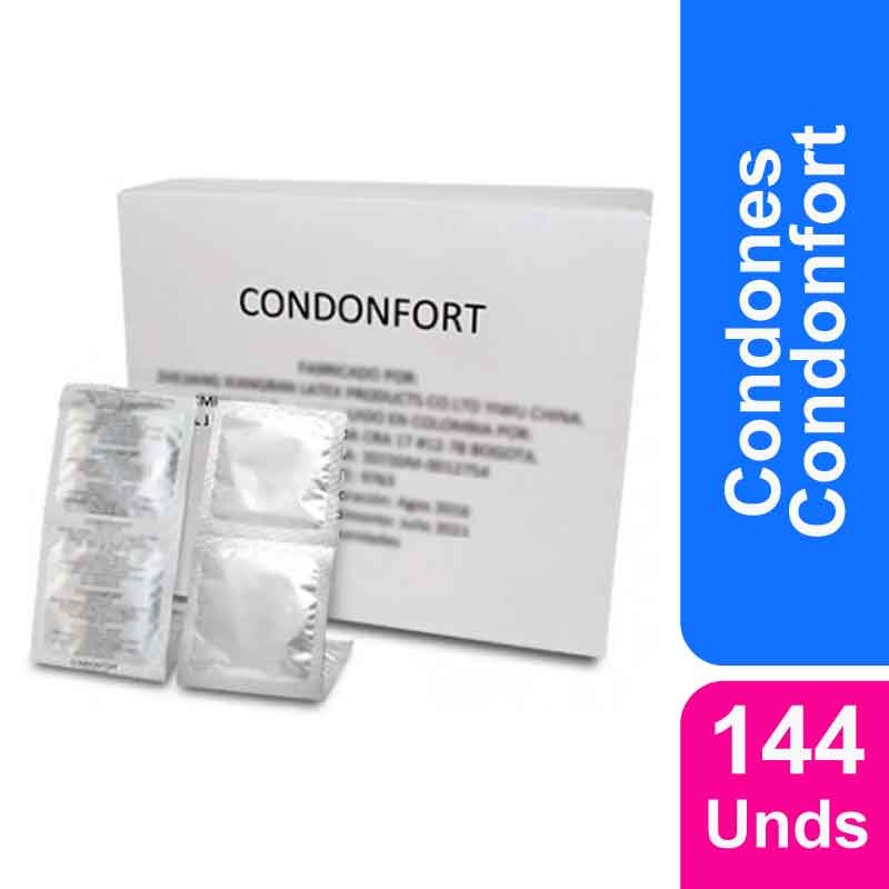 PACK CONDONES CONDONFORT X 144 UNDS
