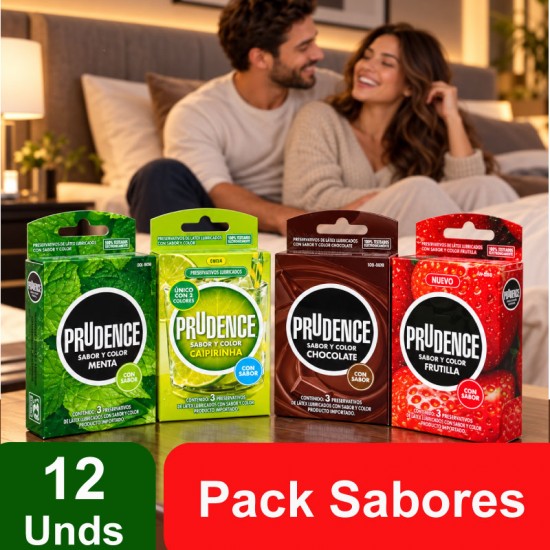 Pack Condones de Sabores
