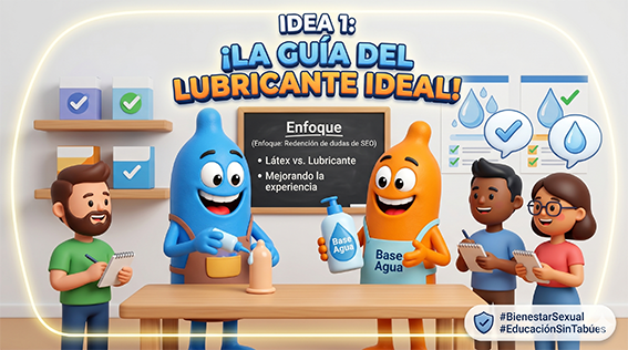 La Guía Definitiva del Lubricante Ideal: ¿Látex, Silicona o Agua? ¡Rucho y Pacho te lo Explican!